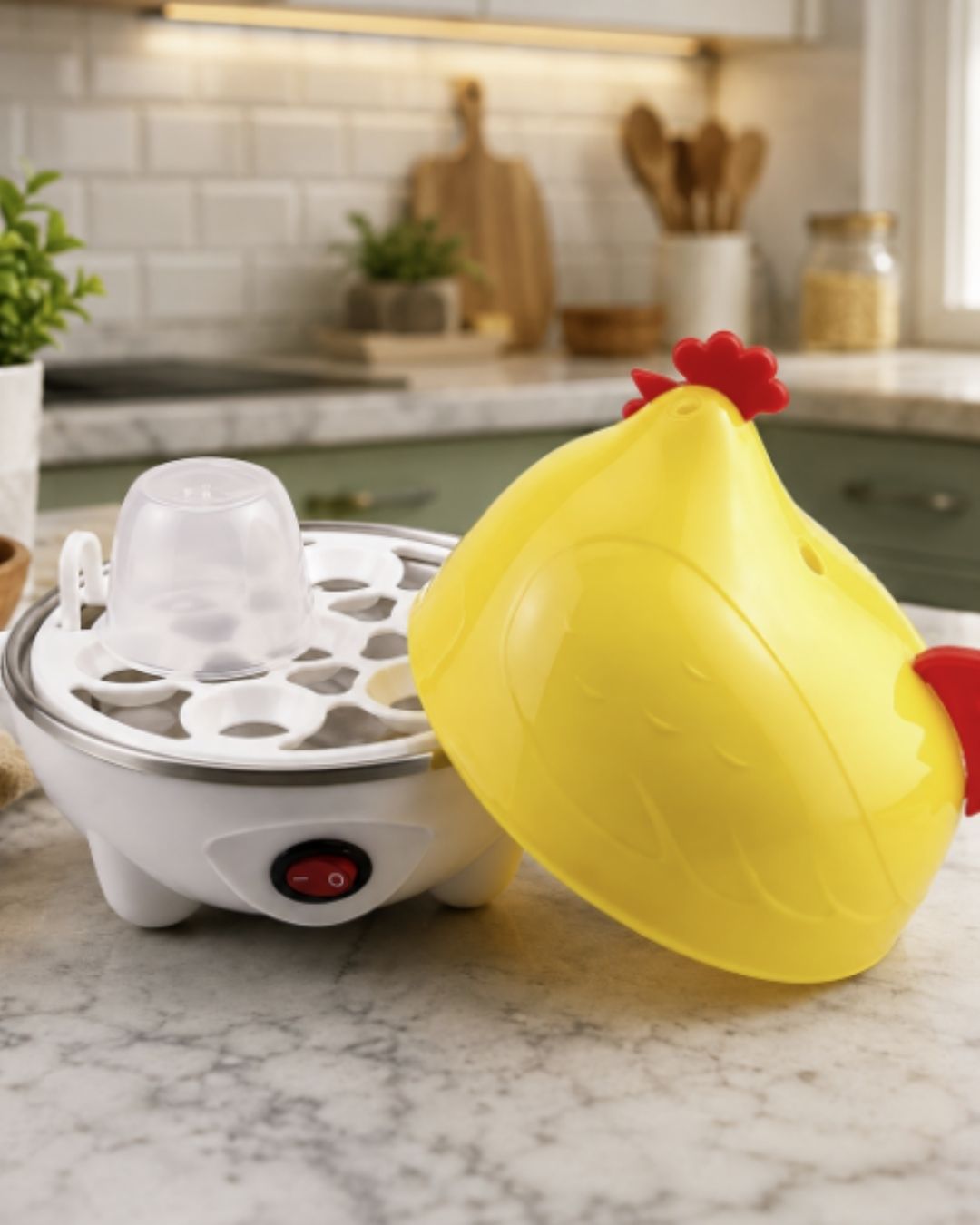 Hervidor de Huevos Eléctrico "Gallina Feliz"